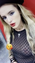 Bella Thorne in see  through