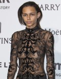 Binx Walton in see  through