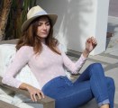Blanca Blanco in see  through
