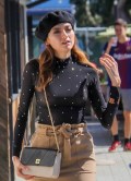 Blanca Blanco in see  through
