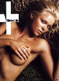Holly Brisley nude in Black + White