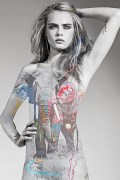 Cara Delevingne in photo shoot