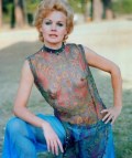 Carroll Baker in photo shoot