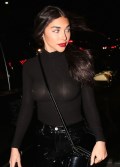 Chantel Jeffries in see  through