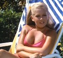 Charlene Tilton in "Dallas"