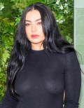 Charli XCX in see  through