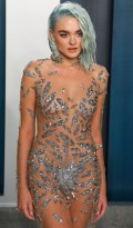 Charlotte Lawrence in see  through