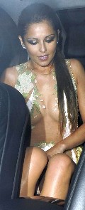 Cheryl Cole in upskirt