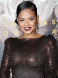 Christina Milian in see  through