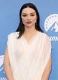 Crystal Reed in see  through