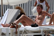 Yaya Kosikova nude in Topless sunbathing