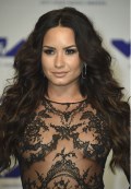 Demi Lovato in see  through