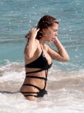 Elena Satine in Nip slip