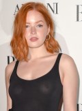 Ellie Bamber in see  through