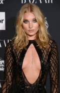 Elsa Hosk in see  through