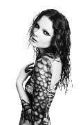 Eniko Mihalik nude in topless photoshoot
