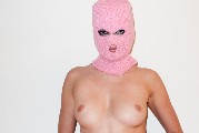 Eniko Mihalik nude in topless photoshoot