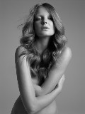Eniko Mihalik nude in topless photoshoot