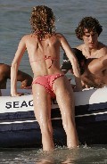 Eva Herzigova in bikini