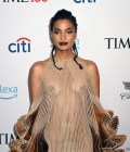 Indya Moore in see  through