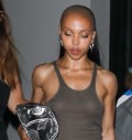 FKA Twigs in see  through