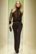Gemma Ward nude in catwalk oops