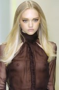 Gemma Ward nude in catwalk oops