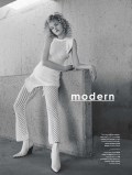 Ginta Lapina in Glamour UK