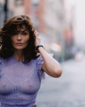 Helena Christensen in photo shoot