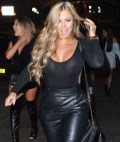 Holly Hagan in see  through