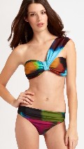 Carly Foulkes in Saks Fifth Avenue Swimwear 