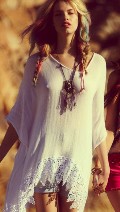 Hailey Clauson in Free People 