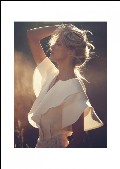 Anja Rubik nude in Vogue FR