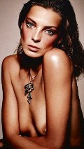 Daria Werbowy nude in Harper's Bazaar DE