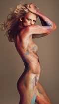 Edita Vilkeviciute nude in LUI
