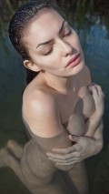 Alyssa Miller nude in Marie Claire IT