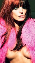 Daria Werbowy nude in Vogue UK