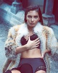 Alyssa Miller nude in Harper's Bazaar TR