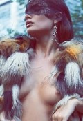 Alyssa Miller nude in Harper's Bazaar TR