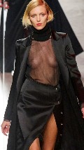 Anja Rubik in Catwalk
