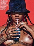 Rihanna nude in LUI