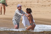 Irina Shayk nude in Candids