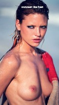 Martha Hunt nude in Marie Claire IT
