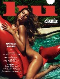 Gisele Bundchen nude in LUI