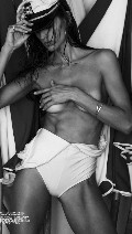 Izabel Goulart nude in LUI