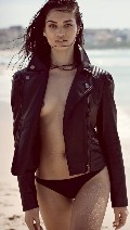 Shanina Shaik nude in ELLE