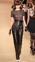 Behati Prinsloo in see through