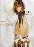 Angela Lindvall nude in Vogue UK
