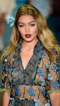 Gigi Hadid in see  through