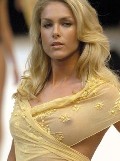 Ana Hickmann  in See Through Runway Photo's